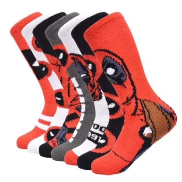 Deadpool 7 Day Socks NWT - Picture 2 of 10